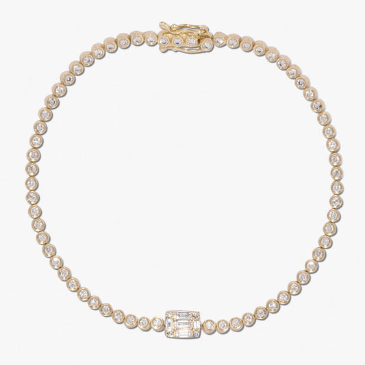 Bagutte Tennis Bracelet