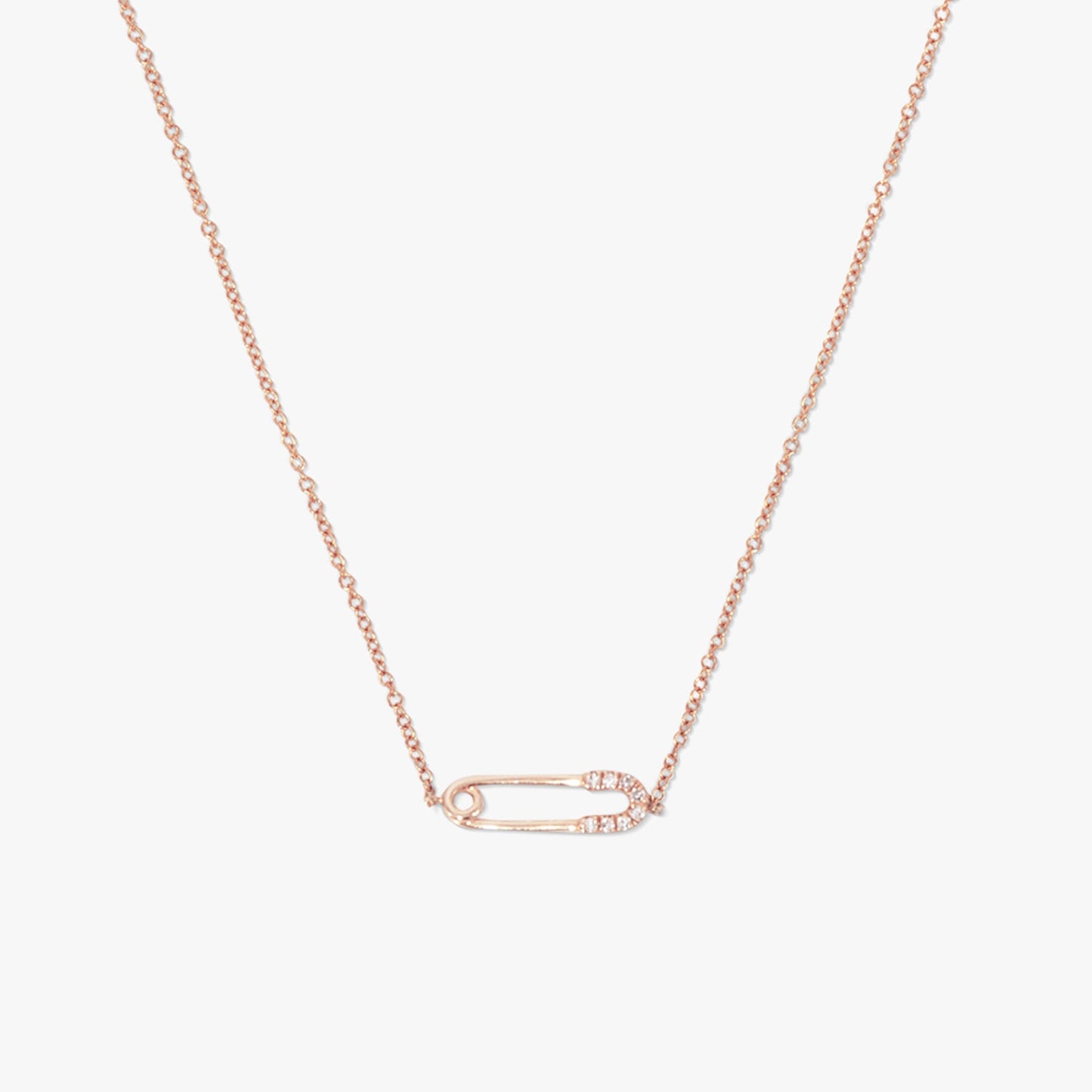 Safety Pin Necklace