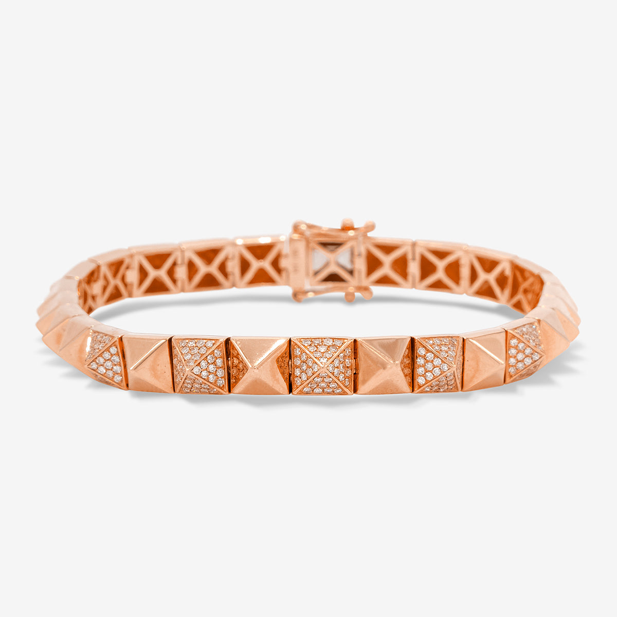 Studded Bracelet with Diamonds